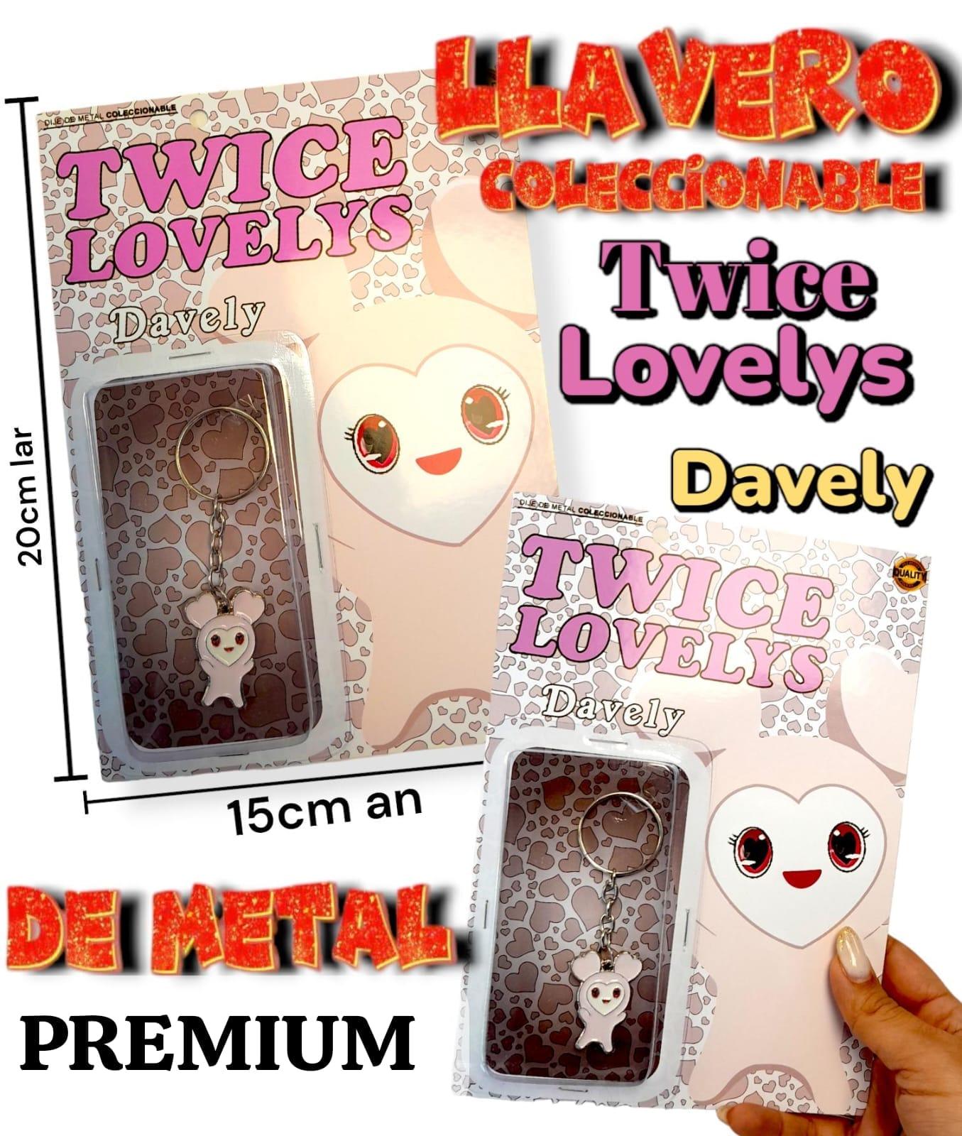 Llavero Premium Coleccionable de Metal  Twice Lovelys (DAVELY)